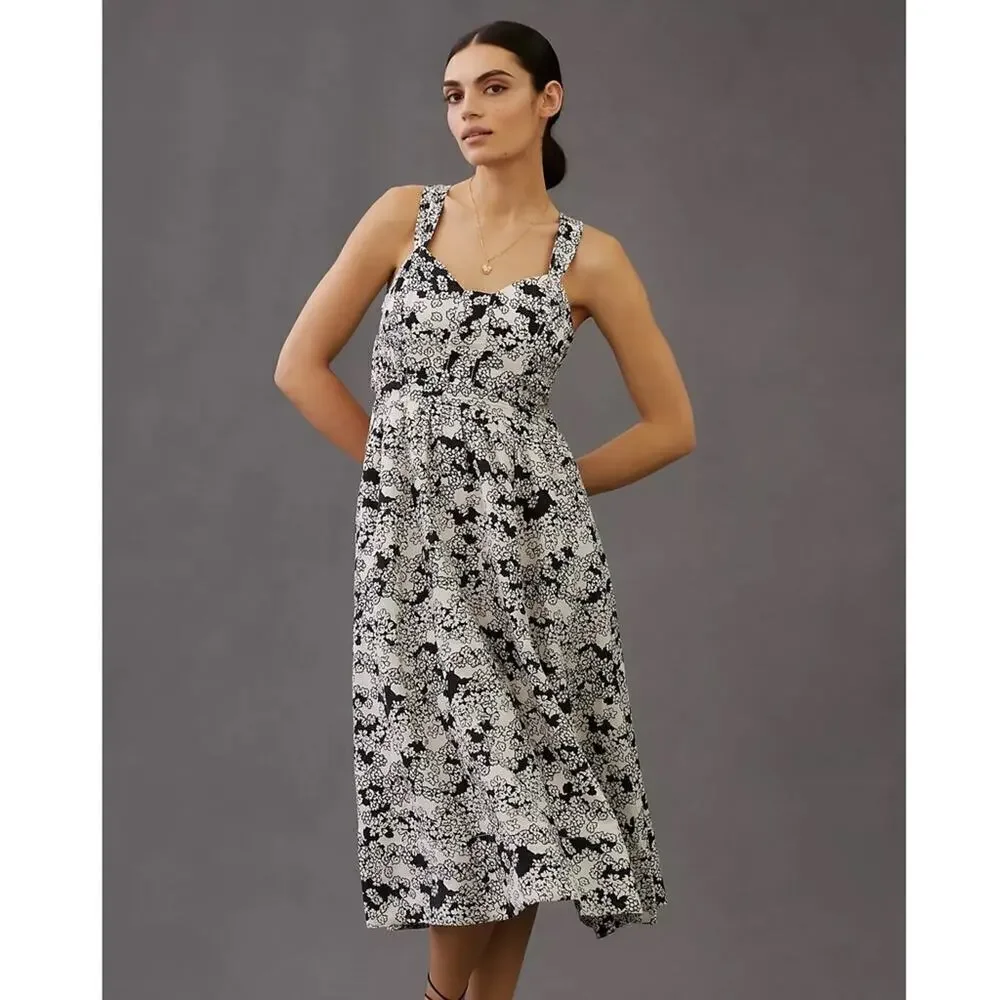 Anthropologie | Dresses | New Anthropologie Linen Printed Midi Dress Sz 6 | Poshmark Anthropologie | Dresses | New Anthropologie Linen Printed Midi Dress Sz 6 | Poshmark